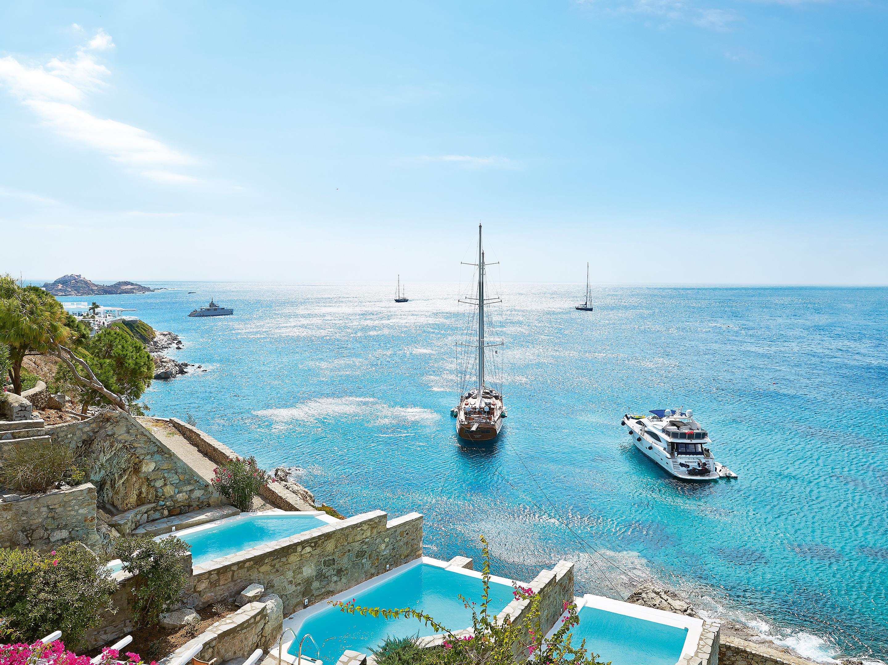Mykonos Blu, A Grecotel Resort To Live Psarou  Esterno foto
